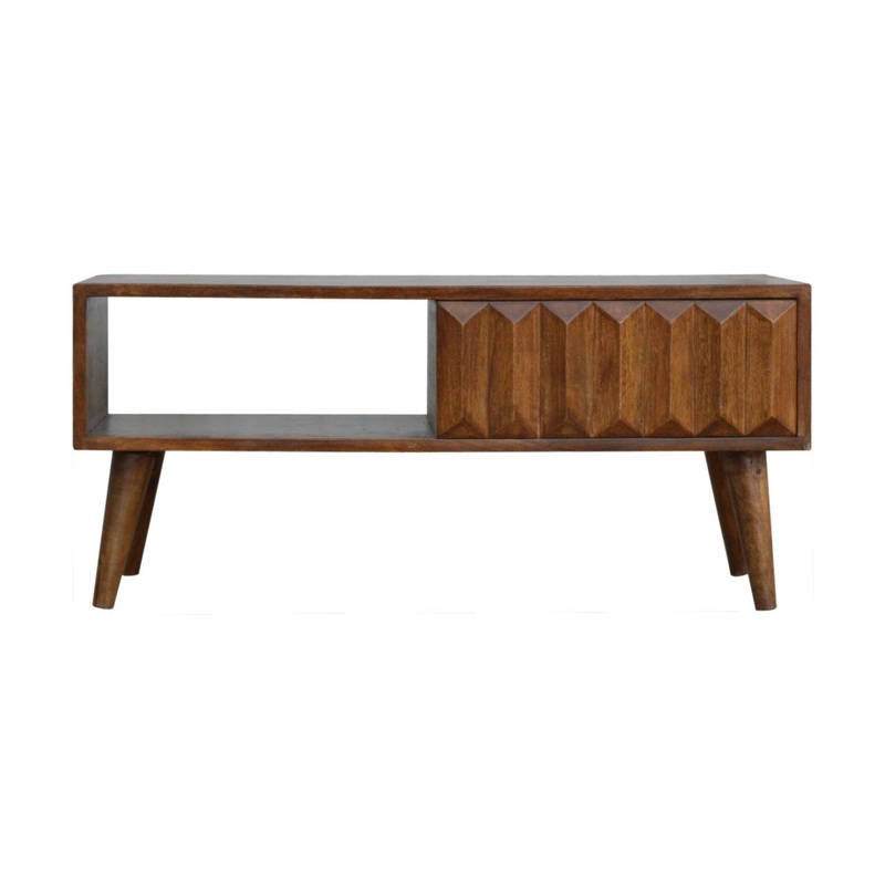 Artisan Furniture Prism Sliding Media Unit - Chestnut