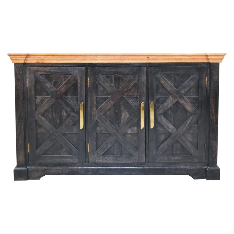 Artisan Furniture Regal Rustic Sideboard - Black