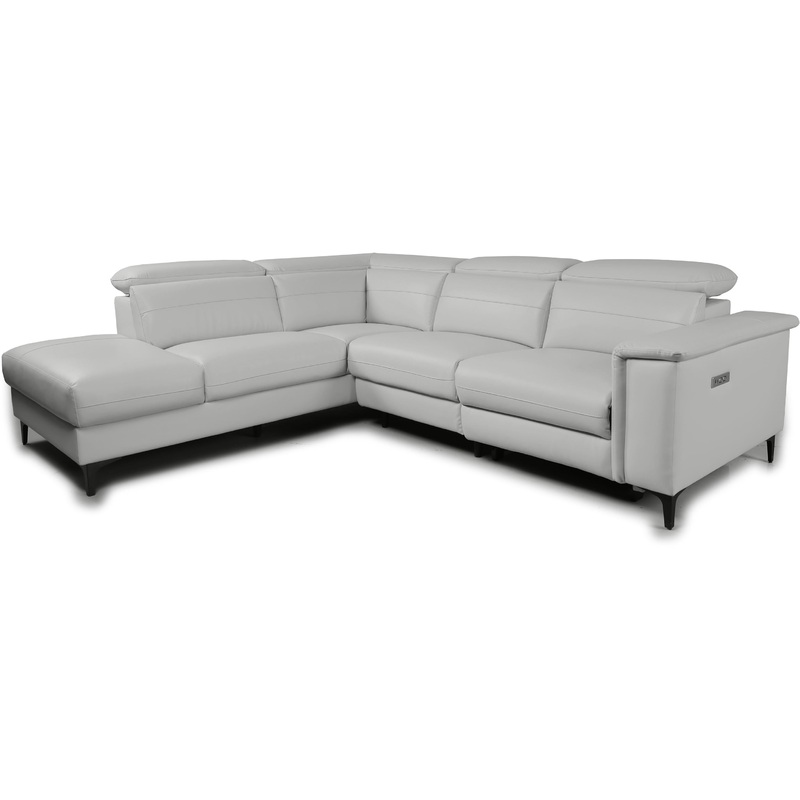 Primo International Mobilier modulaire 2-pices Salida motoris en cuir et aspect cuir Salida