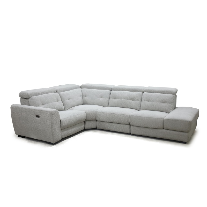 Primo International Mobilier modulaire 4-pices Parker inclinable en tissu UH02161553MPL9/UH02161553MPXA/UH02161553MPXC/UH02161553MPA5