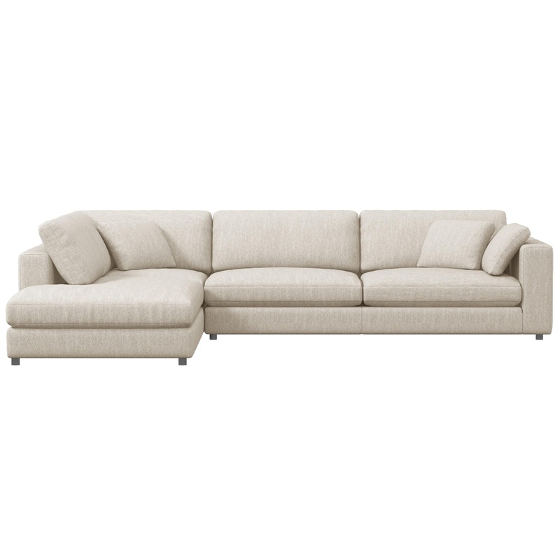 Primo International Mobilier modulaire Joelle en tissu JOELLE-LAF-3PC-SECTIONAL