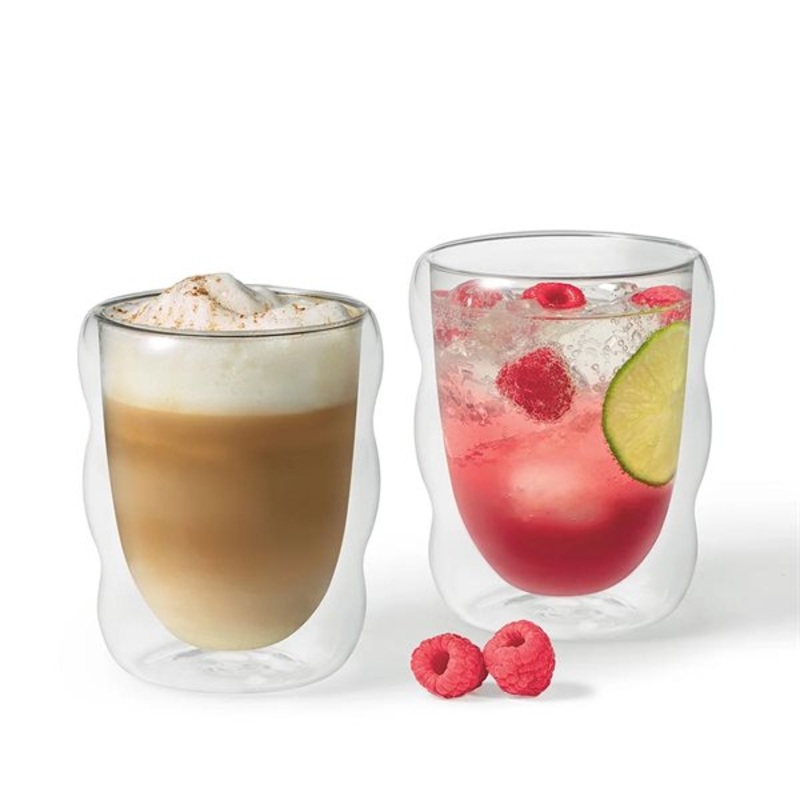 Ens. 2 verres  double paroi 300ml Ricardo