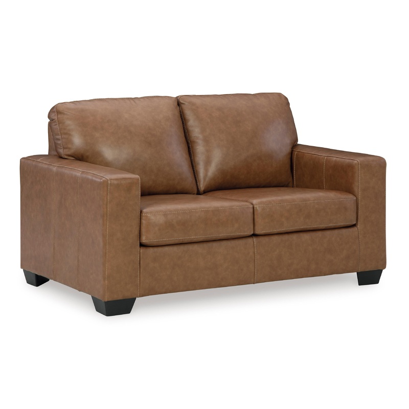 Signature Design by Ashley Causeuse fixe Bolsena en cuir et aspect cuir 5560335C