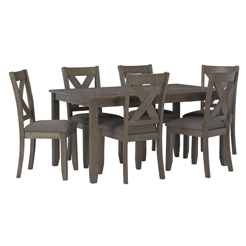 Signature Design by Ashley Ensemble de salle  manger 7-pices Caitbrook D388-425
