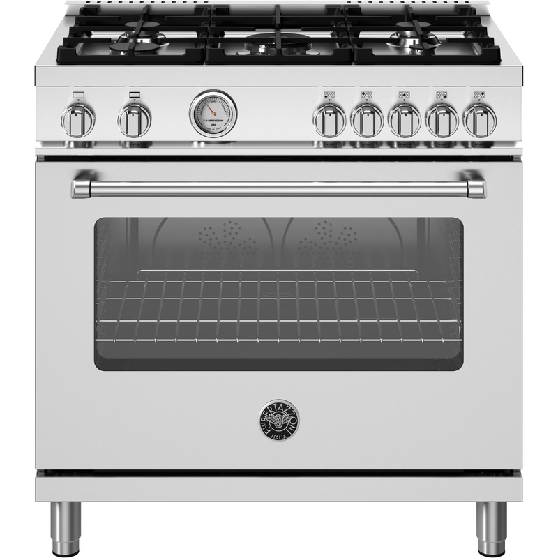 Bertazzoni Cuisinire amovible  gaz de 36 pouces MAS365GASXV