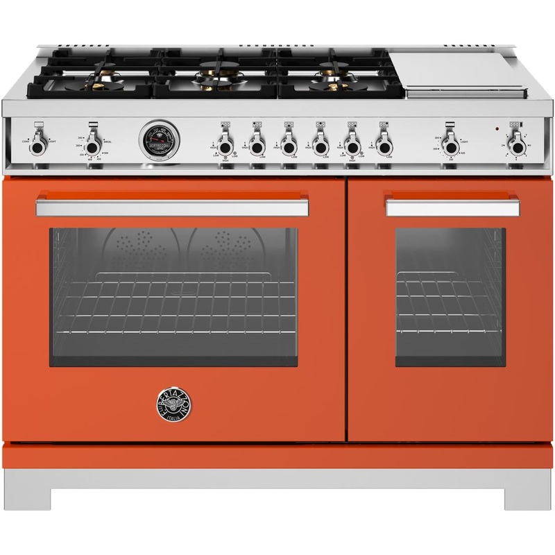 Bertazzoni Cuisinire amovible  gaz de 48 pouces PRO486BTFGMART