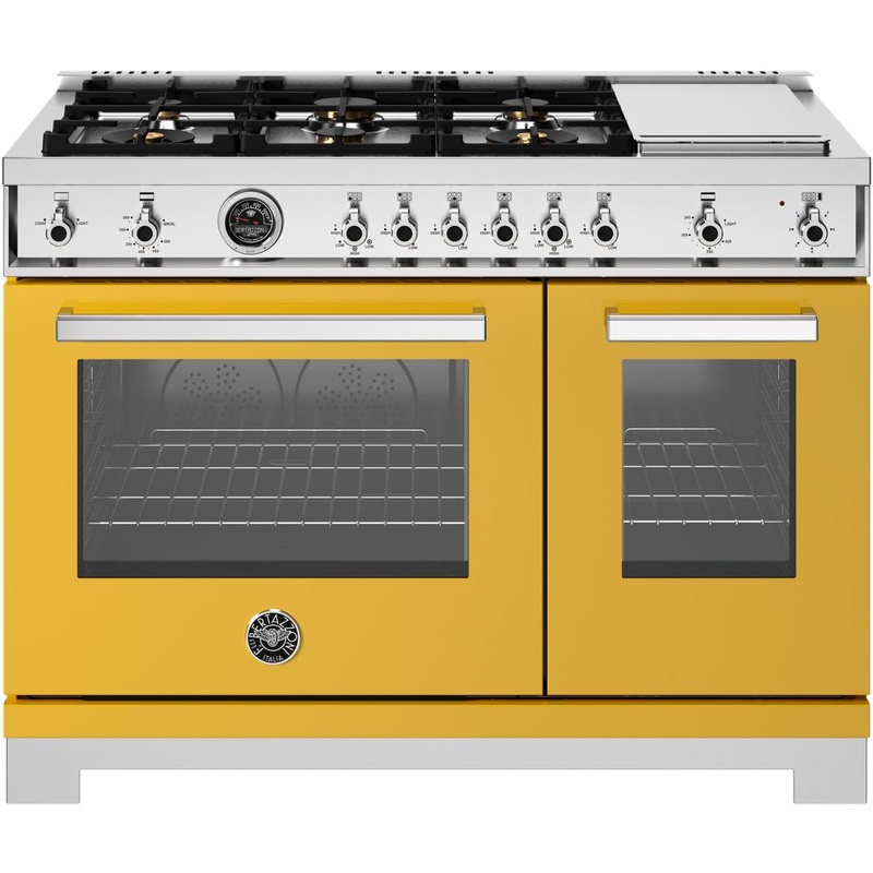 Bertazzoni Cuisinire amovible  gaz de 48 pouces PRO486BTFGMGIT