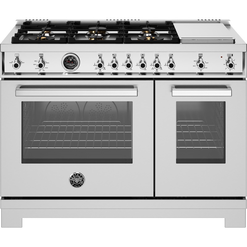 Bertazzoni Cuisinire amovible  gaz de 48 pouces PRO486BTFGMXT