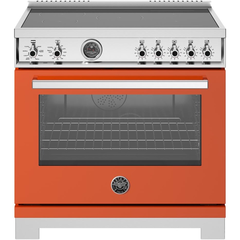Bertazzoni Cuisinire amovible  induction de 36 pouces PRO365ICFEPART