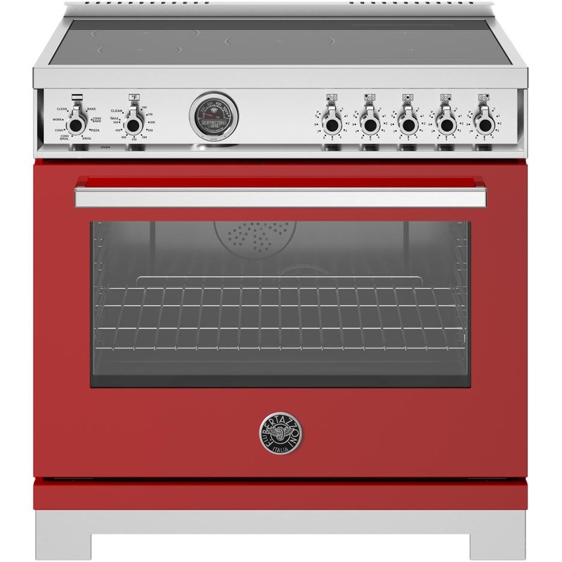 Bertazzoni Cuisinire amovible  induction de 36 pouces PRO365ICFEPROT