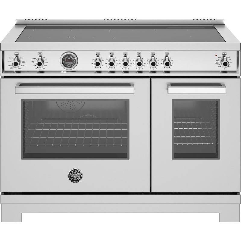 Bertazzoni Cuisinire amovible  induction de 48 pouces PRO486IGFEPXT