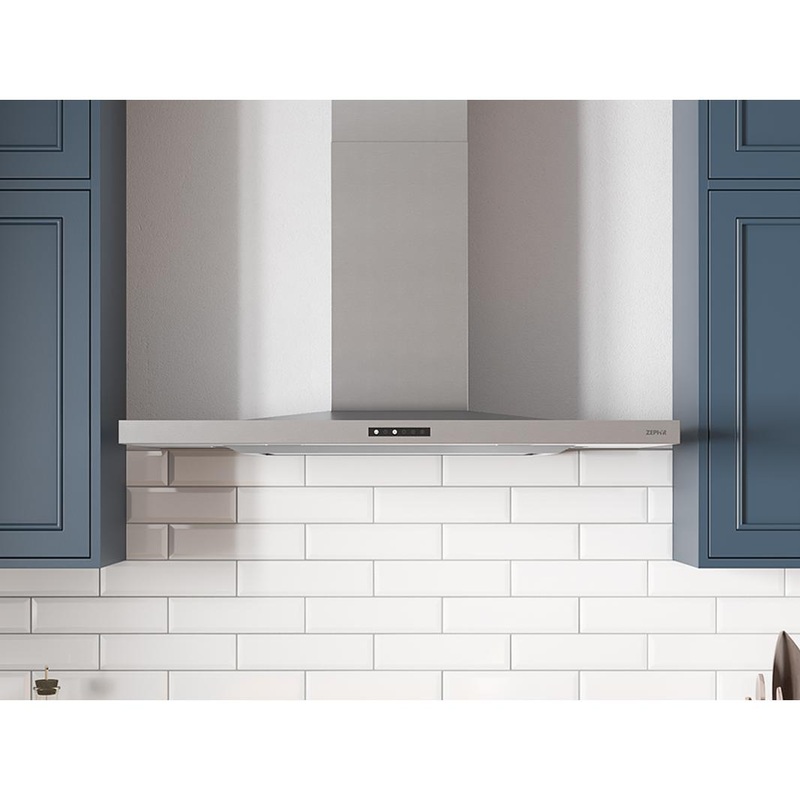 Zephyr Botier de hotte murale srie Layers de 36 po. DLA-E42ASSX