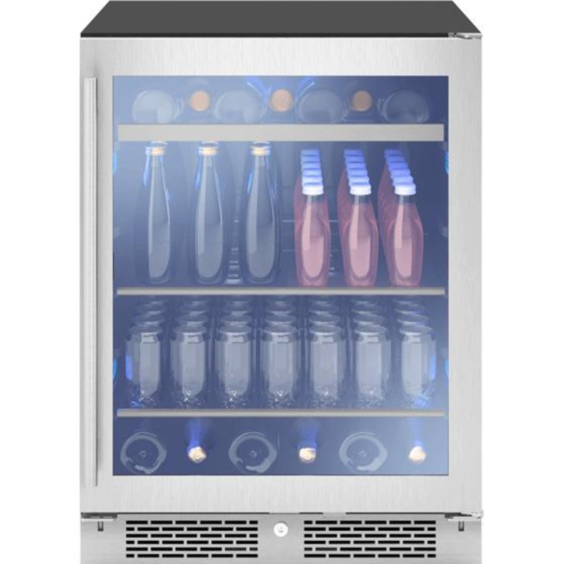 Zephyr Centre de brevage Presrv de 5.11 pi cu, 24 po PRB24C01AG-ADA