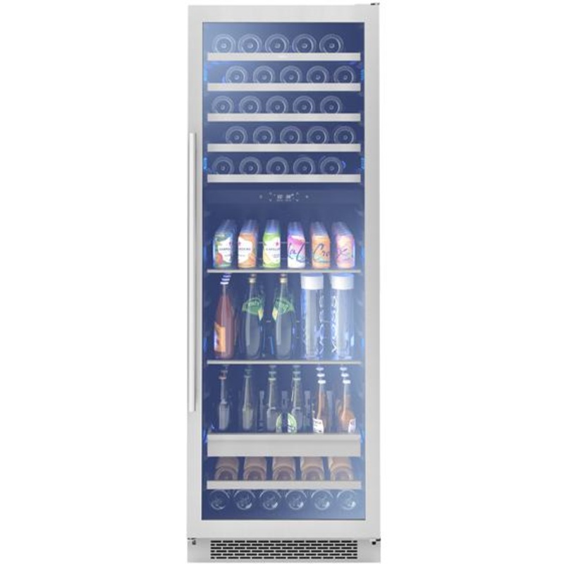 Zephyr Combinaison centre de breuvage/vin amovible srie PRESRV de 15.3 pi.cu. PRWB24F02BG