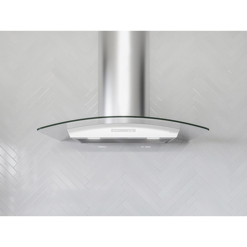 Zephyr Hotte de cuisinire murale Milano de 36 po ZMI-M90CG