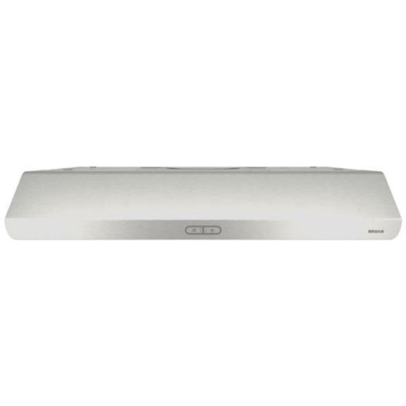 Broan Hotte de cuisinire sous l'armoire sries Sahale de 30 po BKDD130SS