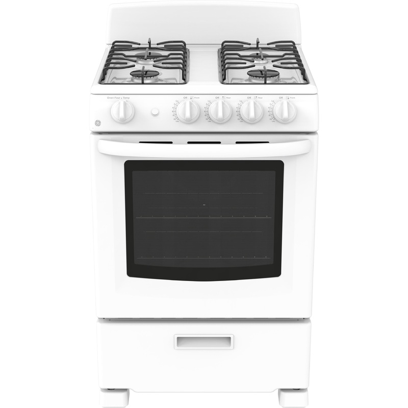 GE Cuisinire amovible  gaz de 24 po JCGAS300DMWW