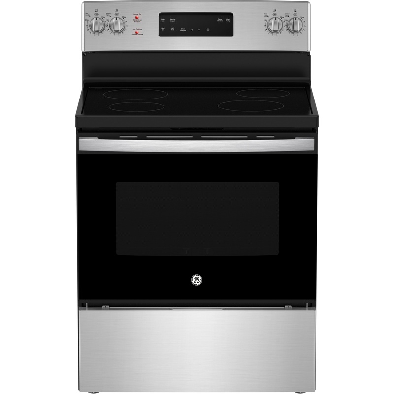 GE Cuisinire standard lectrique de 30 po auto-nettoyante JCB630SVSS