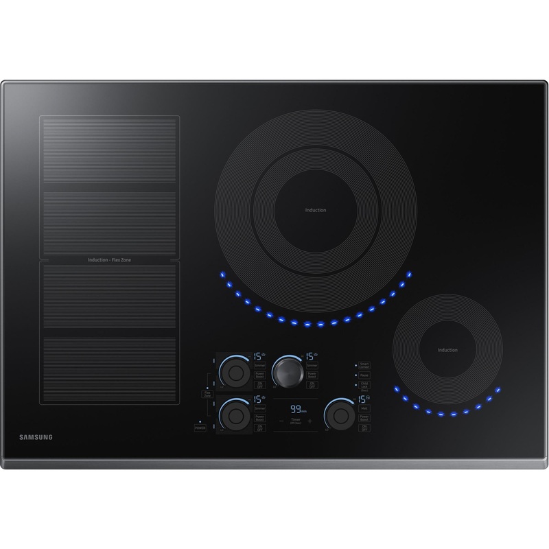 Samsung Table de cuisson encastre  induction de 30 po. avec Virtual Flame Technology NZ30K7880UG/AA