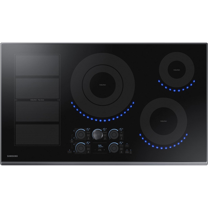 Samsung Table de cuisson encastre  induction de 36 po. avec Virtual Flame Technology NZ36K7880UG/AA