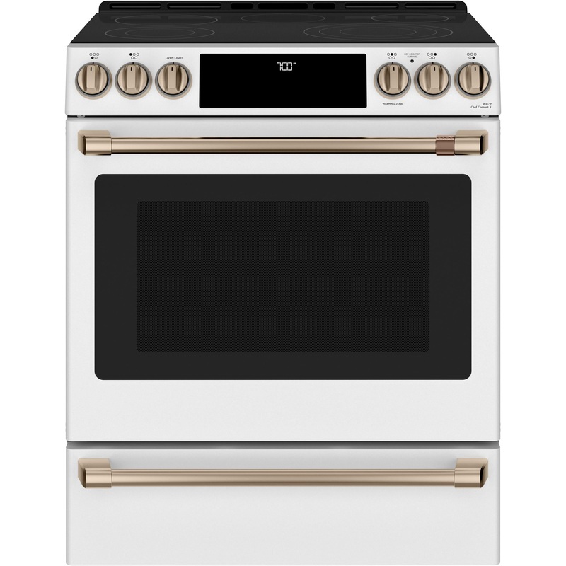Caf Cuisinire encastrable lectrique de 30 po avec tiroir chauffant CCES700P4MW2