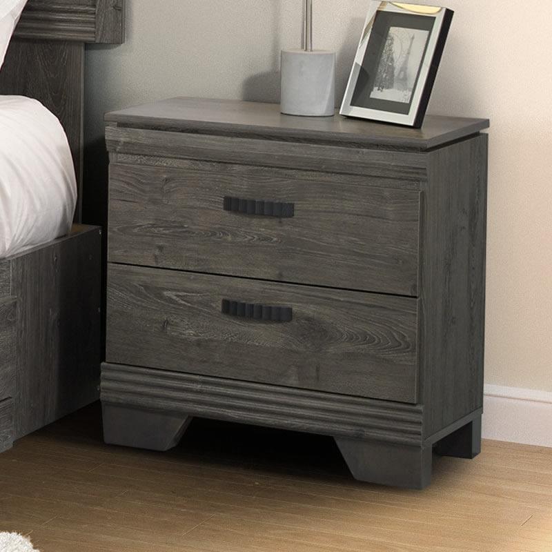 Dynamic Furniture Table de nuit Fontana  2 tiroirs 393-222
