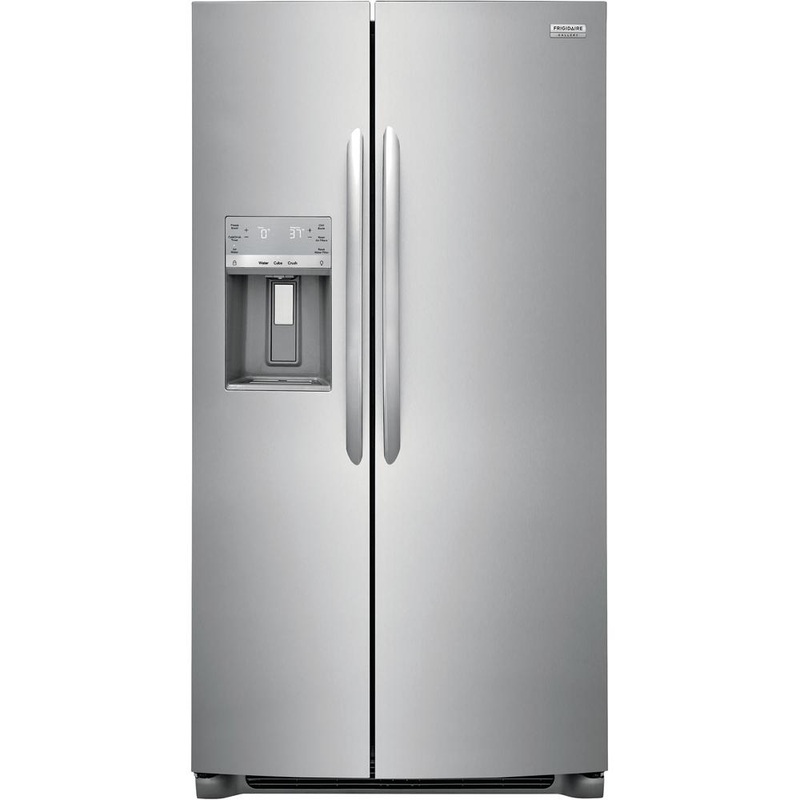 Frigidaire Gallery Rfrigrateur cte--cte amovible de 36 po., 25,6 pi.cu. avec systme distributeur d'eau et de glaons GRSS2652AF