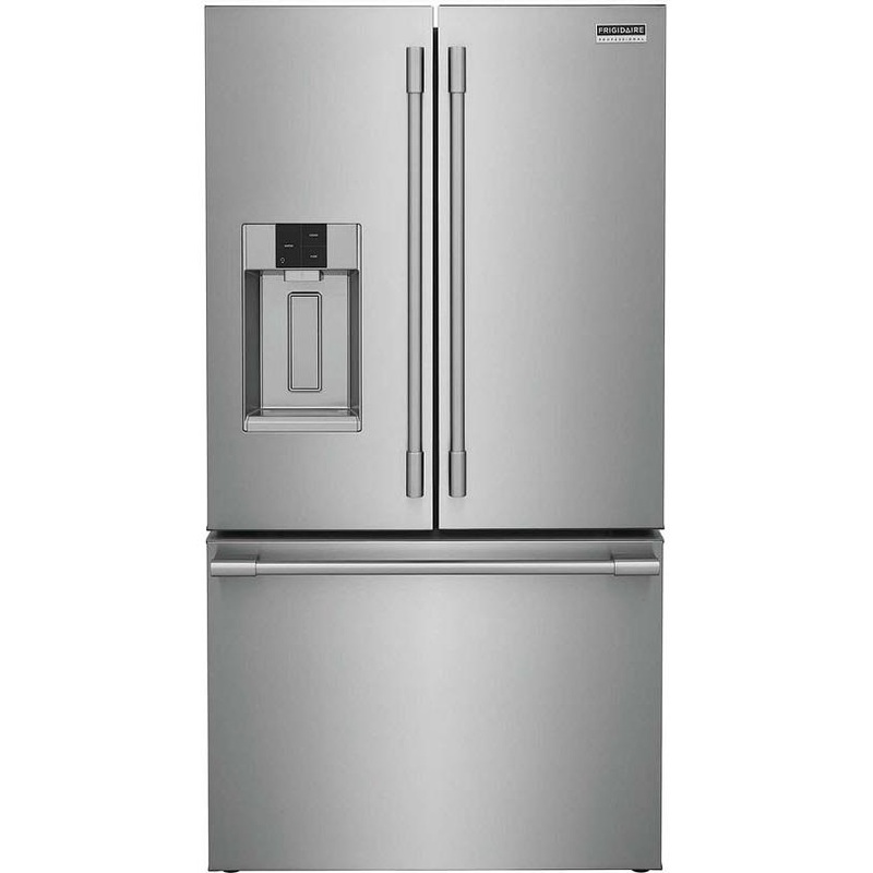 Frigidaire Professional Rfrigrateur trois portes avec porte  deux battants  pronfondeur de comptoir de 36 po., 22.6 pi.cu. avec distributeur d'eau et de glaons PRFC2383AF