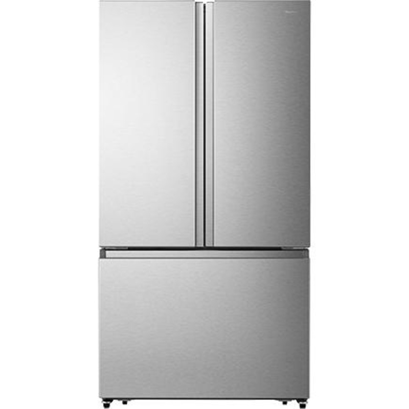 Hisense Rfrigrateur trois portes avec porte  deux battants de 36 pouces, 26,6 pi. cu. RF27A3FSE
