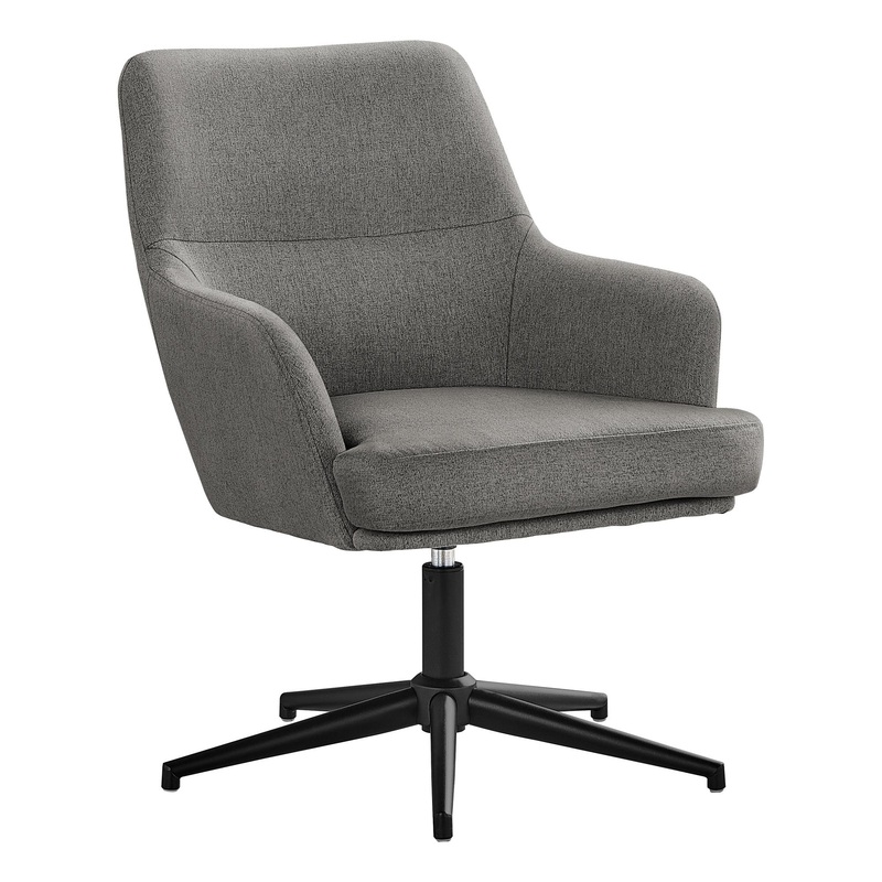 Monarch Fauteuil d'appoint pivotant en tissu I 8335