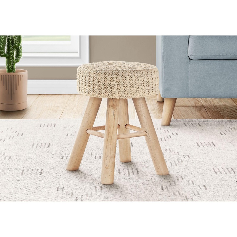Monarch Pouf en tissu I 9012