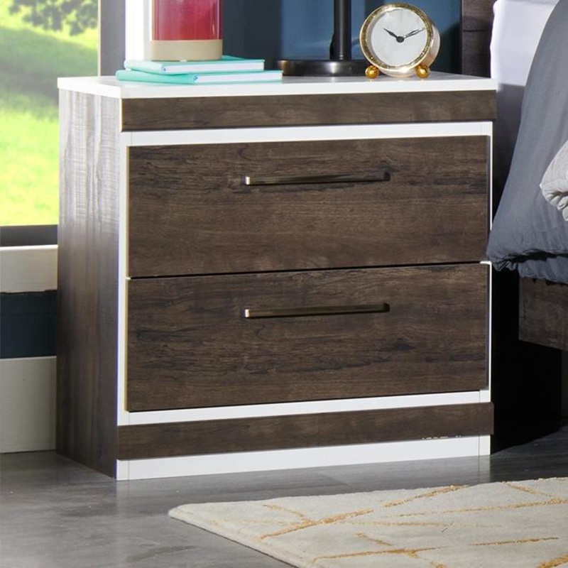 Dynamic Furniture Table de nuit Nest  2 tiroirs 299-222