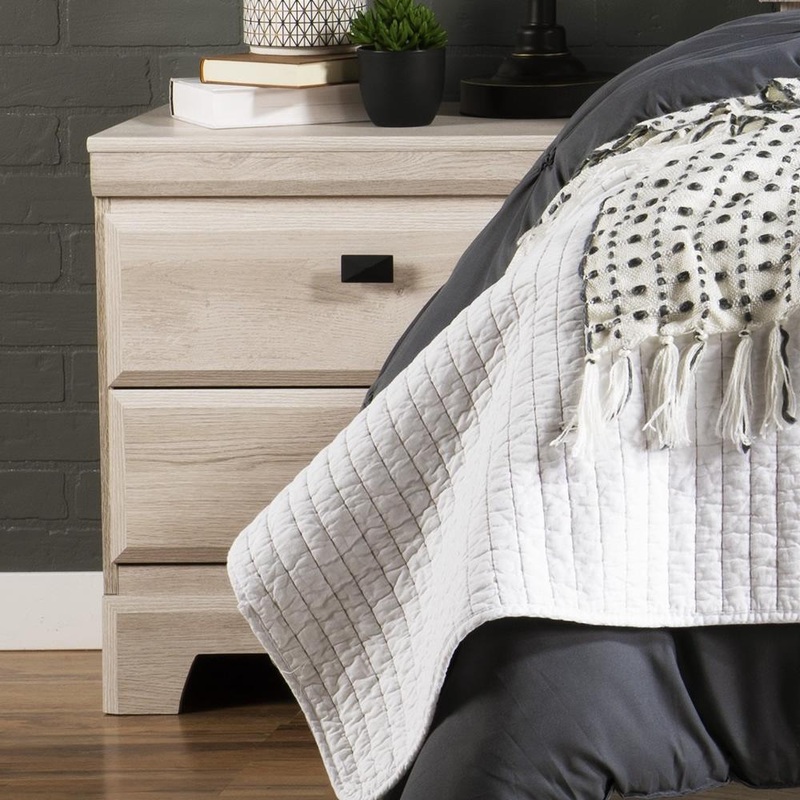 Dynamic Furniture Table de nuit Yorkdale  2 tiroirs 260-222