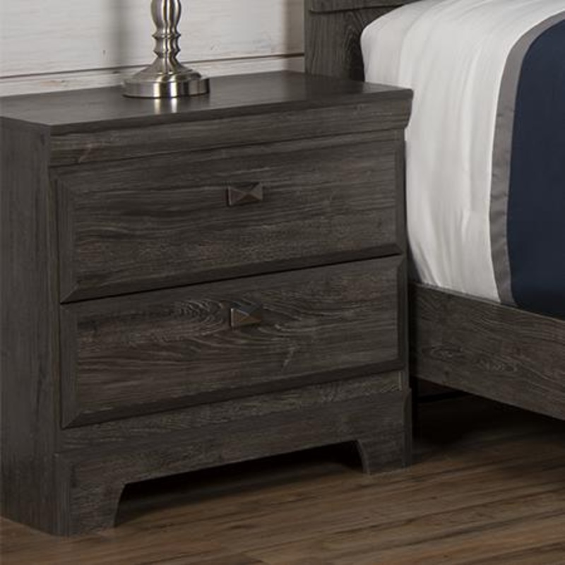 Dynamic Furniture Table de nuit Yorkdale  2 tiroirs 269-222