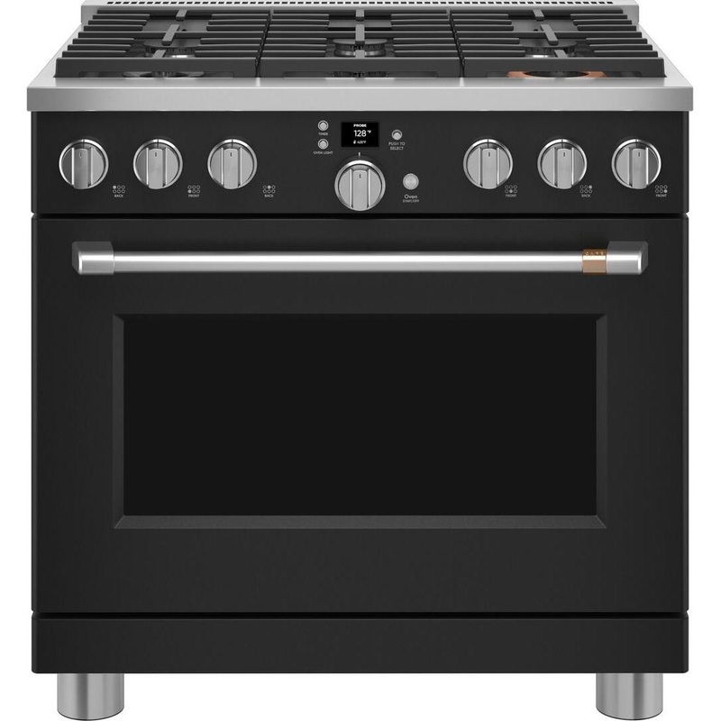 Caf Cuisinire amovible  gaz de 36 po. avec connectivit WI-FI CGY366P3TD1