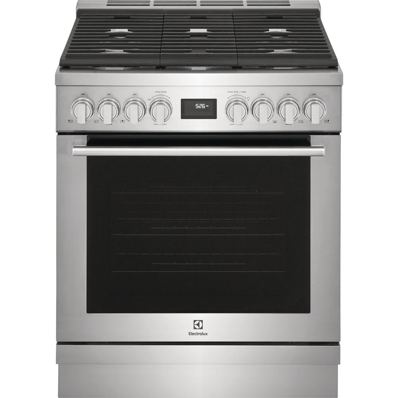 Electrolux Cuisinire amovible au gaz avec technologie convection ECFG3068AS