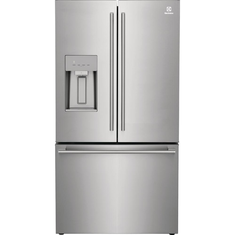Electrolux Rfrigrateur  profondeur de comptoir  trois portes avec porte  deux battants avec distributeur d'eau de glaons ERFC2393AS