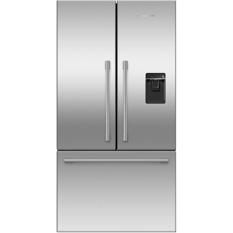 Fisher & Paykel Rfrigrateur autoportant trois portes avec porte  deux battants de 36 pouces, 20,1 pi. cu., avec systme de distribution de glace et d'eau RF201AHUSX1
