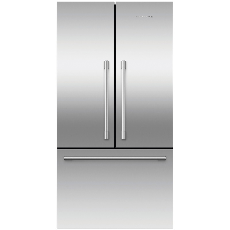 Fisher & Paykel Rfrigrateur trois portes avec porte  deux battants  profondeur de comptoir de 36 po, 20,1 pi cu avec machine  glaons interne RF201AHJSX1