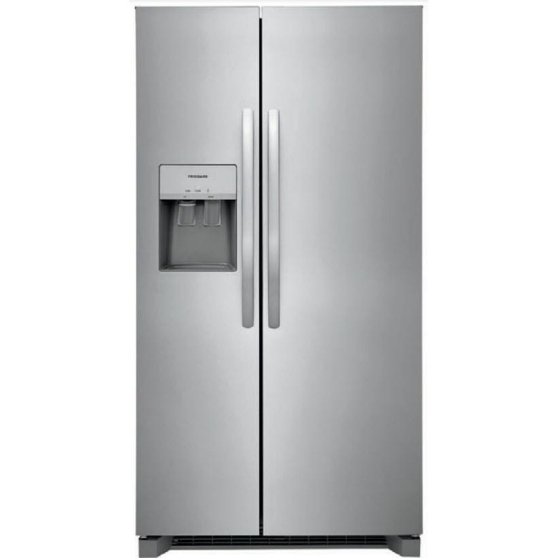 Frigidaire Rfrigrateur cte--cte amovible de 33 po., 22,2 pi.cu. avec systme distributeur d'eau et de glaons FRSS2323AS