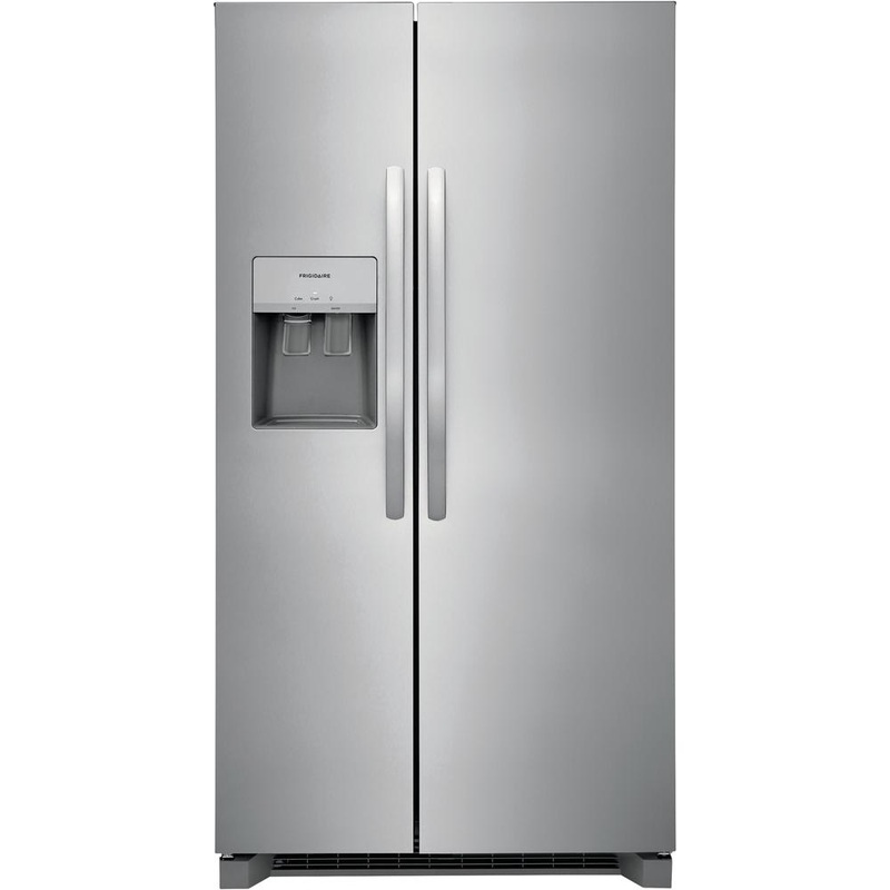Frigidaire Rfrigrateur cte--cte amovible de 36 po., 25,6 pi.cu. avec systme distributeur d'eau et de glaons FRSS2623AS