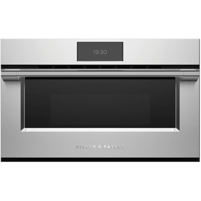 Fisher & Paykel Four mural combin intgr  vapeur de 30 pouces, 1,9 pi. cu. avec 23 fonctions OS30NPTX1