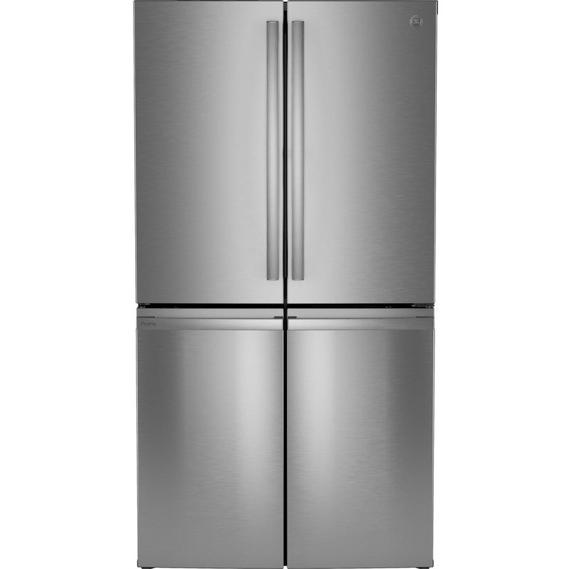 GE Profile Rfrigrateur quatre portes avec porte  deux battants de 36 pouces, 28,4 pi. cu. avec WiFi intgr PAD28BYTFS