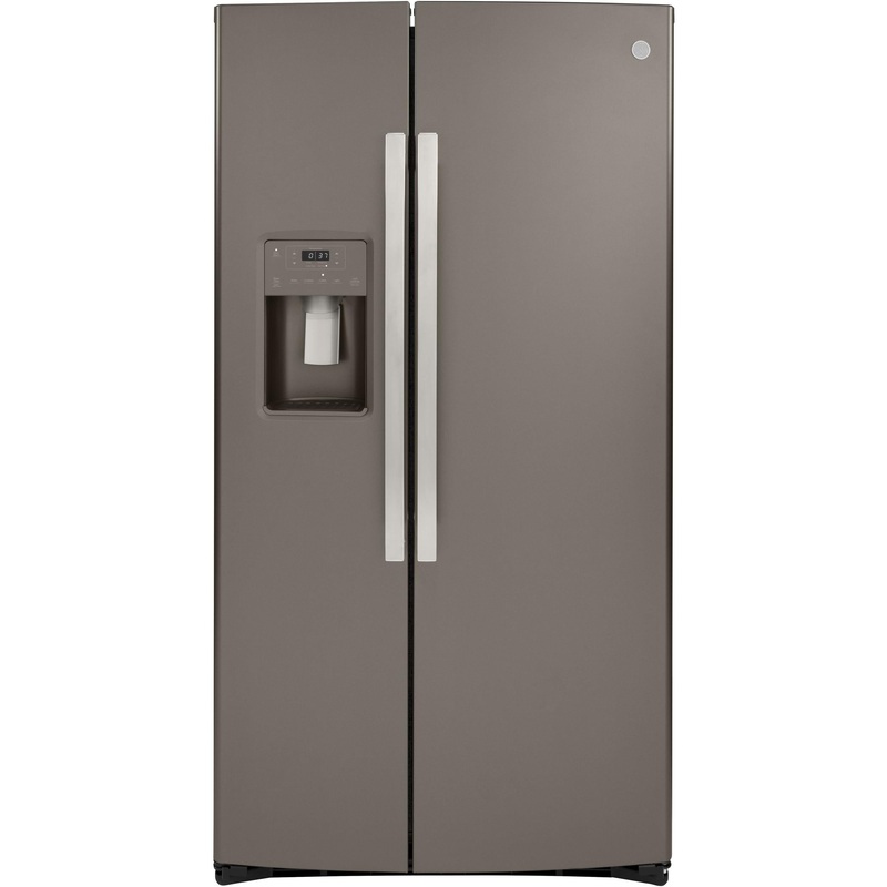 GE Rfrigrateur cte--cte amovible de 36 po., 25,1 pi.cu. avec distributeur d'eau et de glaons GSS25IMNES