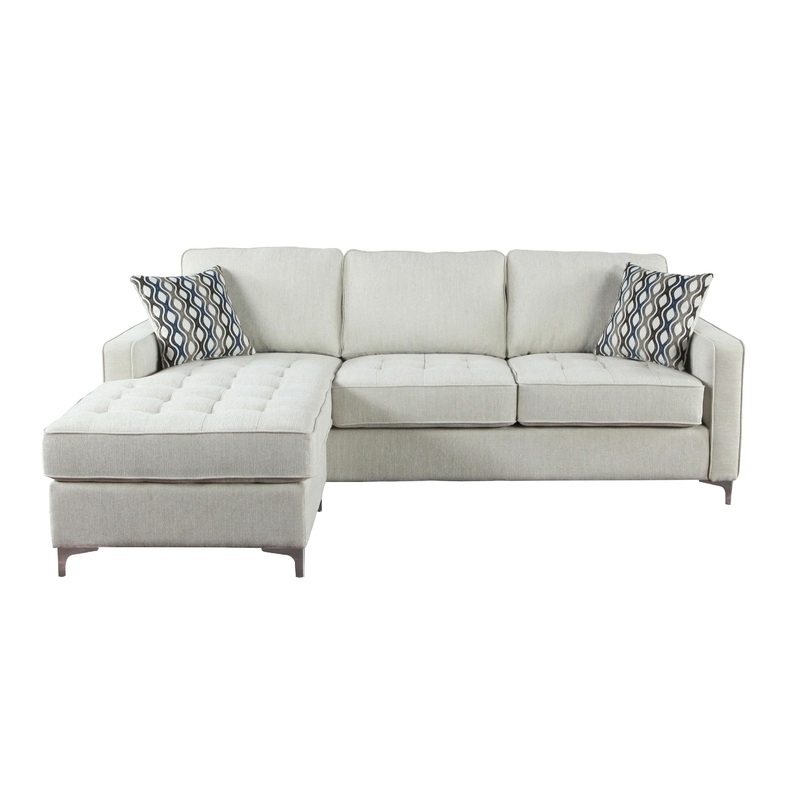 Mazin Furniture Mobilier modulaire Hudson en tissu 9049PLT-3SC