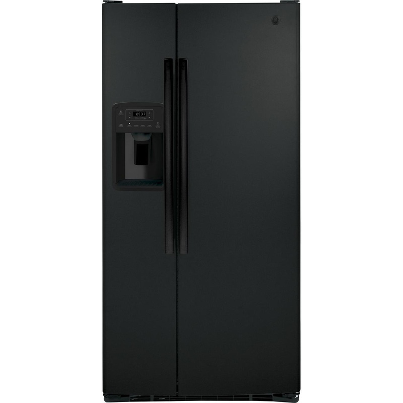 GE Rfrigrateur cte  cte de 33 pouces, 23 pi cu avec distributeur d'eau et de glace GSS23GGPBB