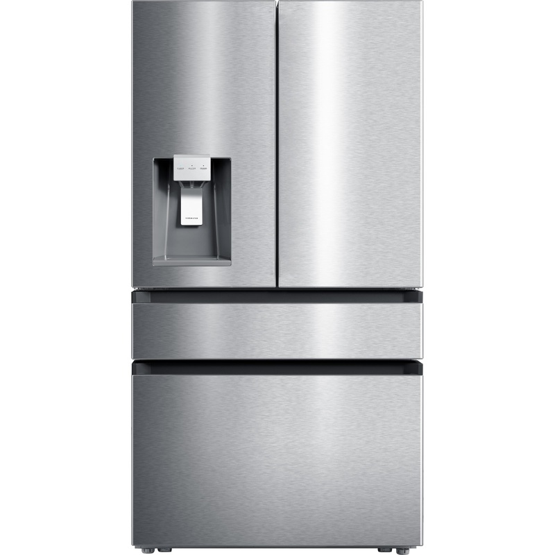 Moffat Rfrigrateur quatre portes avec porte  deux battants de 36 po avec distributeur MYE22HYPKFS
