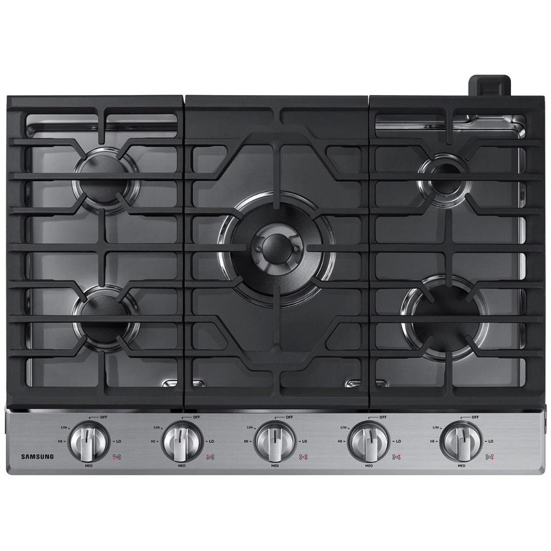 Samsung Table de cuisson encastre  gaz de 30 po avec connection Wi-Fi NA30N6555TS/AA
