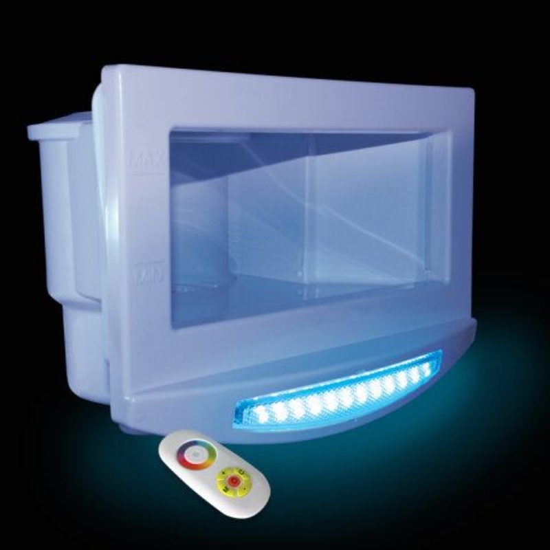 Cache-vis dcoratif avec lumire DEL