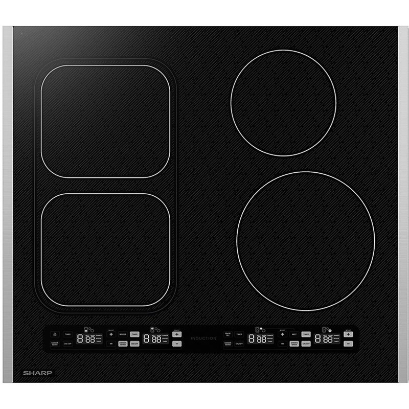 Sharp Table de cuisson encastre  induction de 24 pouces SCH2443GB